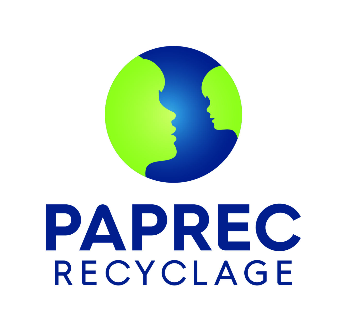 PAPREC RECYCLAGE Logotype V CMYK